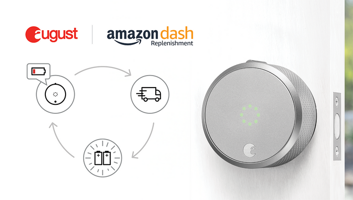 Never Run Out of Batteries for your August Smart Lock Again - Thanks, Alexa