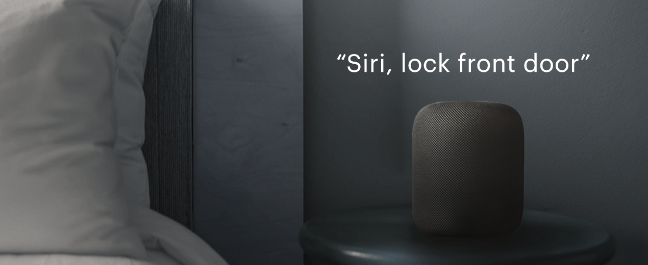 Apple HomePod Works With August Smart Lock