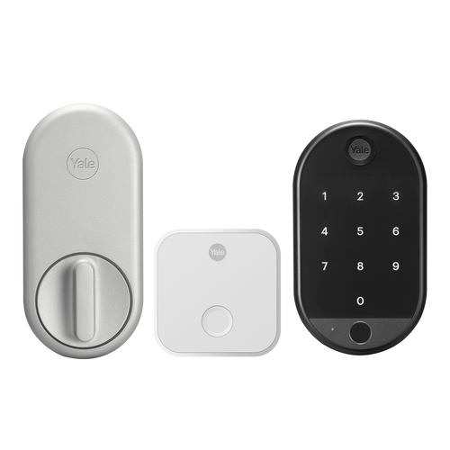 August Smart Lock + Connect - Keyless Entry Door Lock With Auto-Unlock Feature