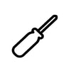 Black screwdriver icon