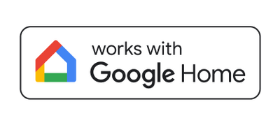 works with google home logo
