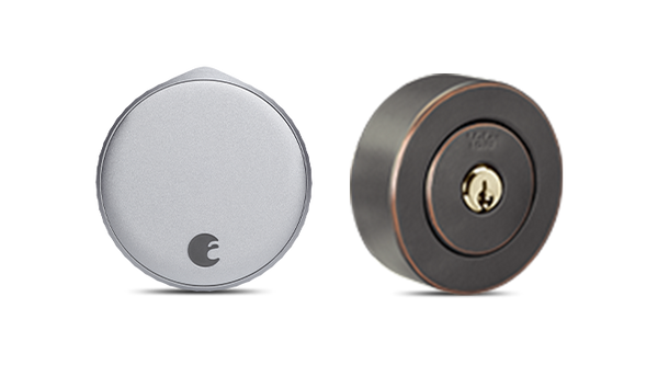 August Wi-Fi Smart Lock + Deadbolt in Oil Rubbed Bronze